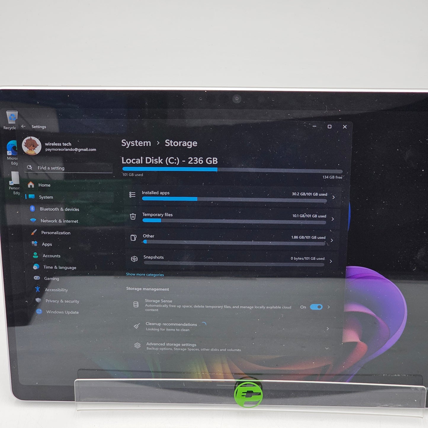 Microsoft Surface Pro 11th Edition Silver 16GB 256GB Snapdragon