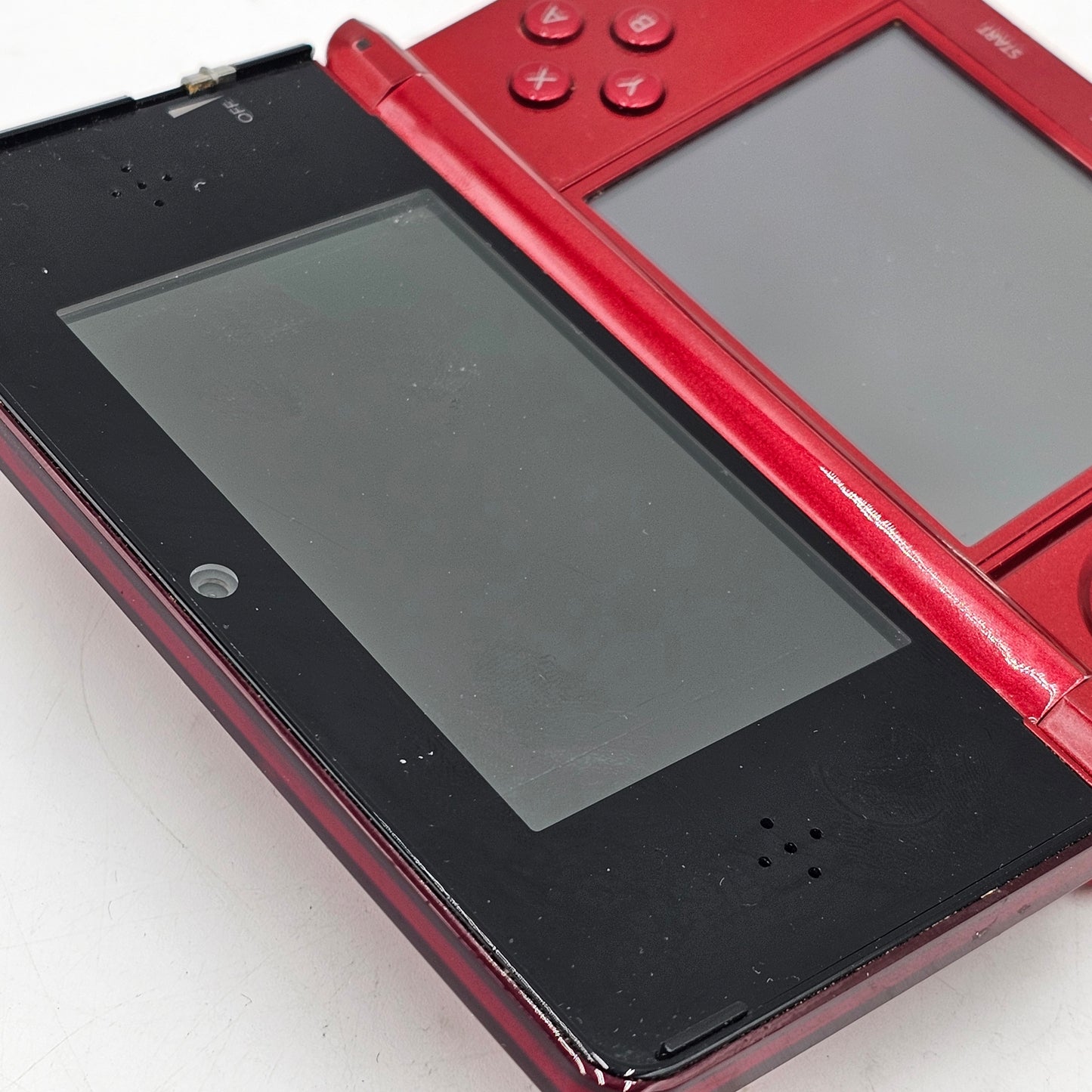 Nintendo 3DS Red with USB Mini to Capture Card Read