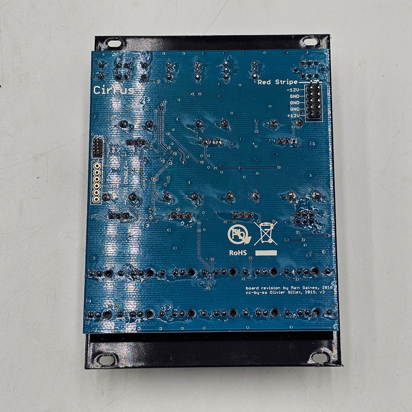 Clouds Texture Synthesizer Eurorack Module by Sound Study Modular Granular Audio Processor 18HP