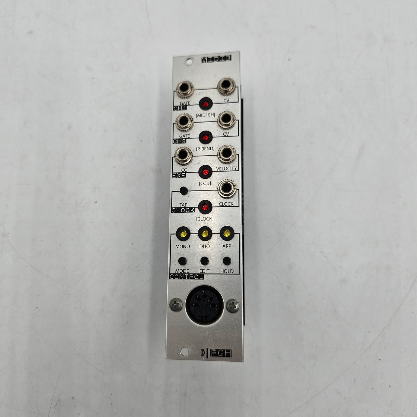 Pittsburgh Modular MIDI 3 Eurorack MIDI-to-CV Converter Module with Arpeggiator