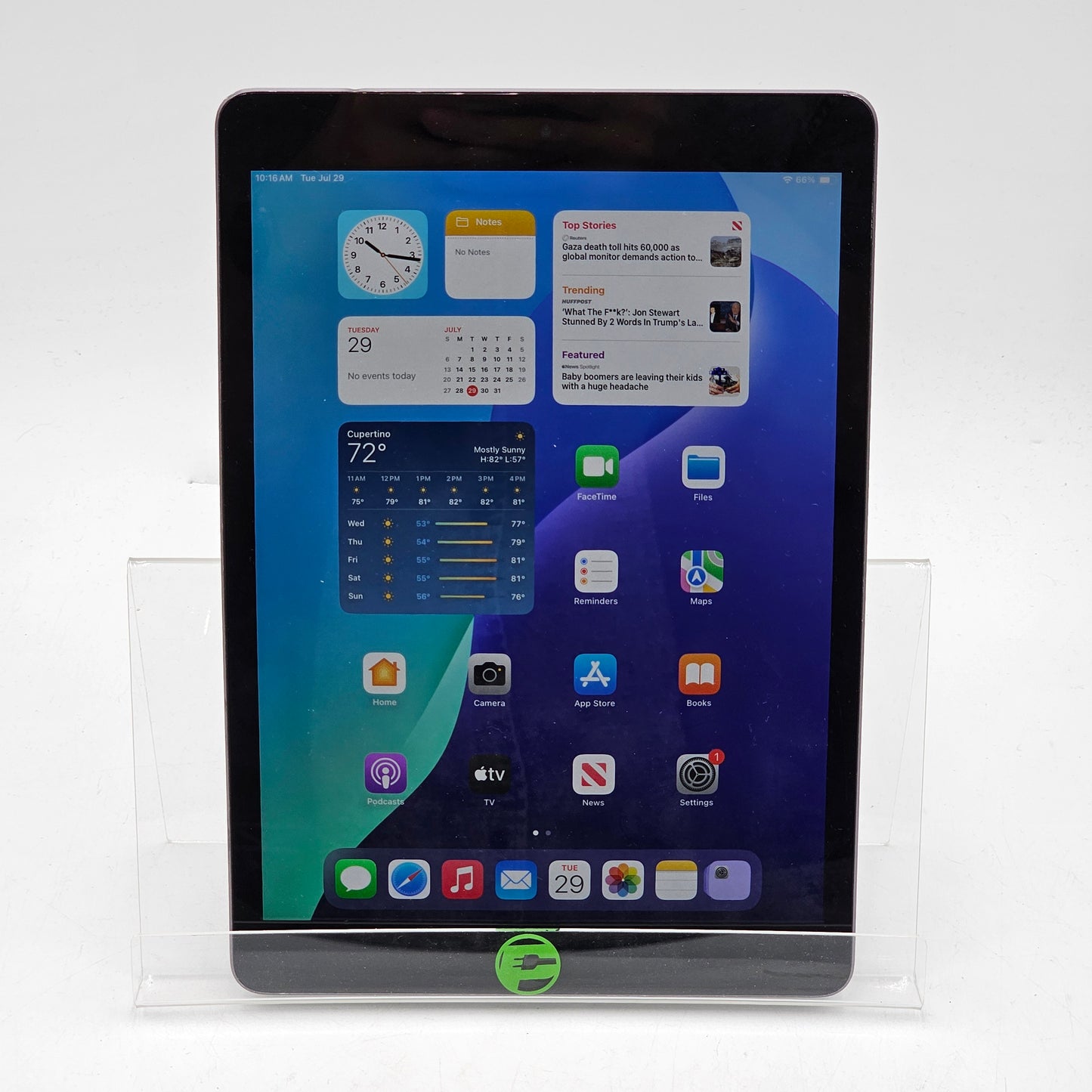 WiFi Only Apple iPad 9th Generation 64GB Space Gray MK2K3LL/A