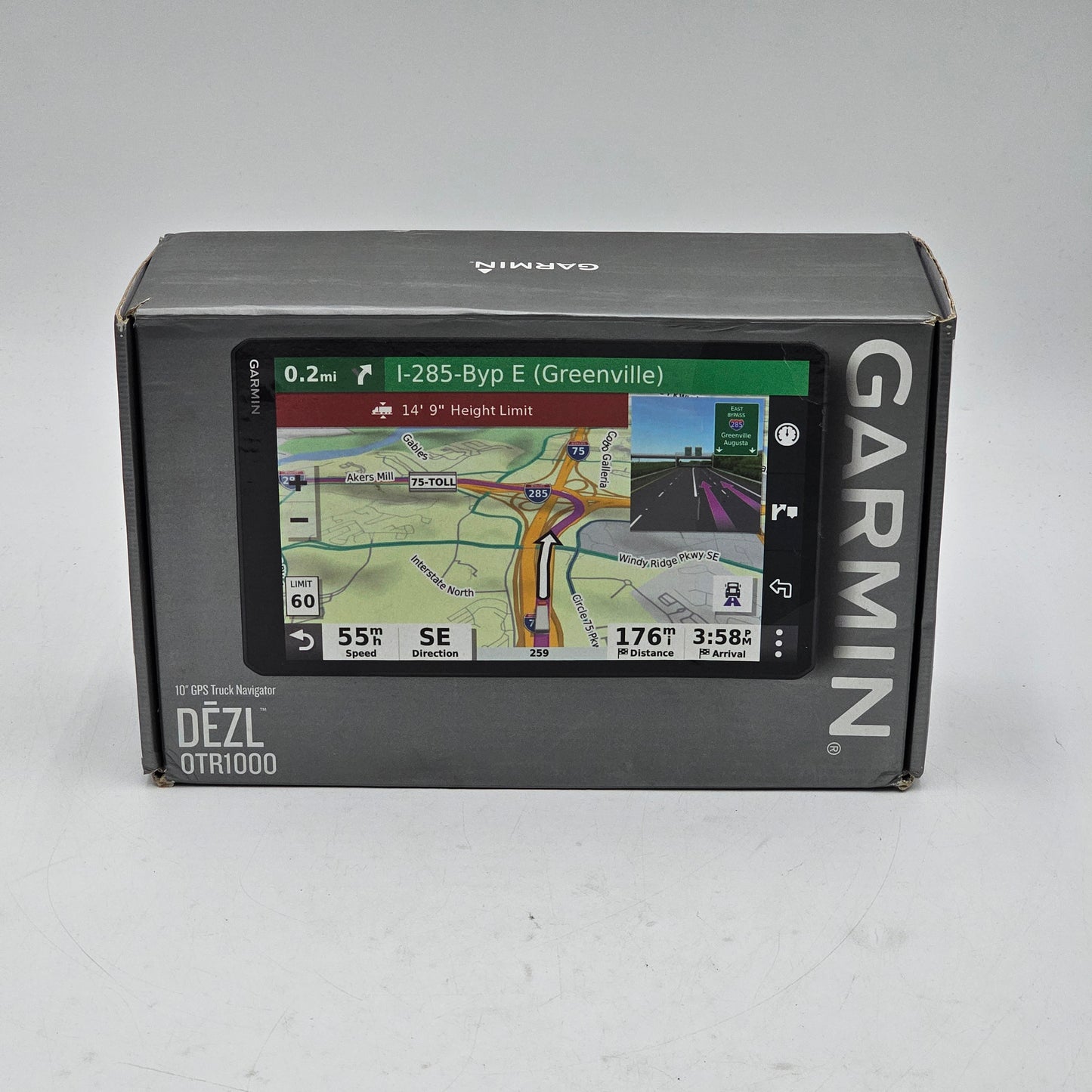 New Open Box Garmin DEZL 10" GPS Truck Navigator OTR1000