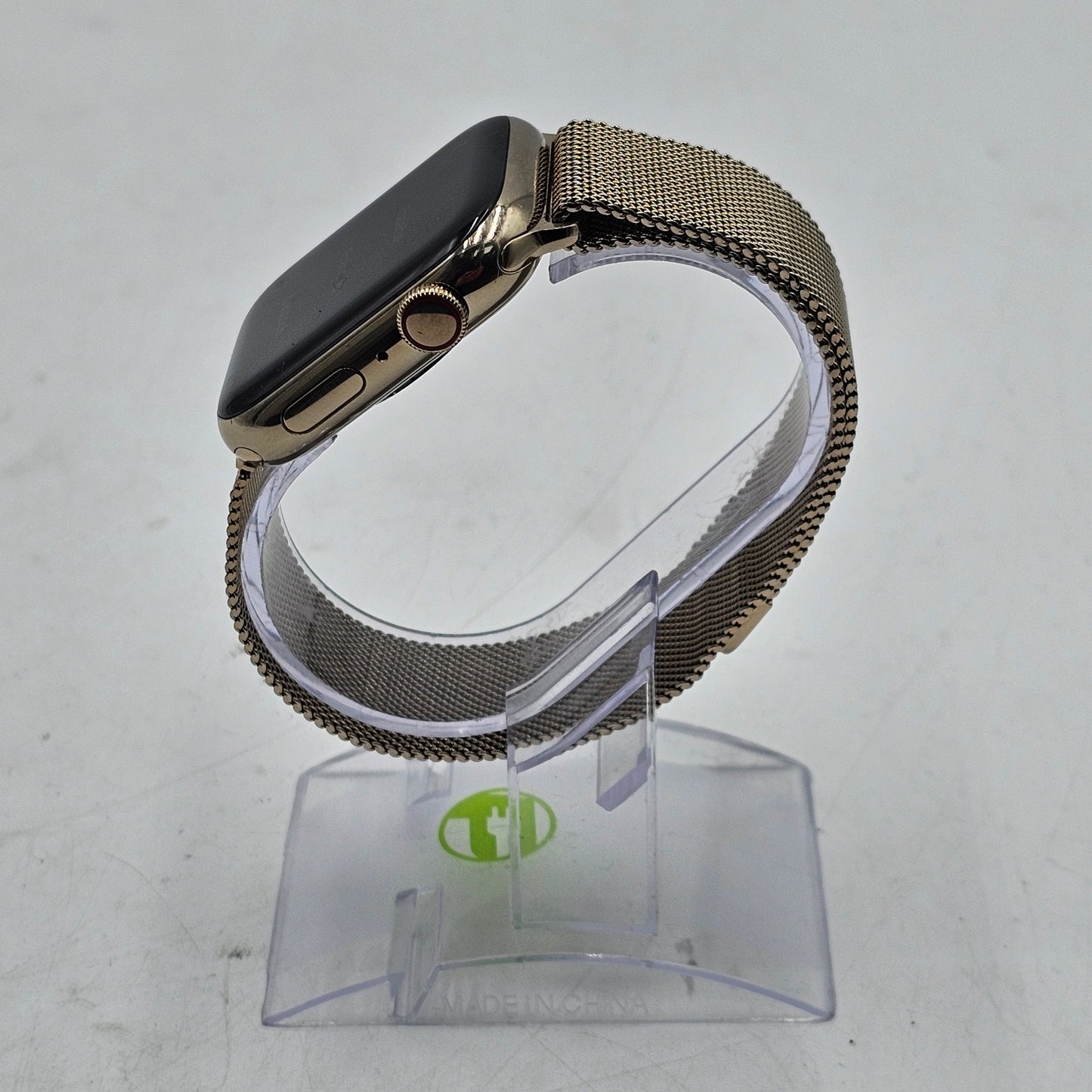 Unlocked Apple Watch Series 7 45MM Gold Stainless Steel Gold MKHG3LLA