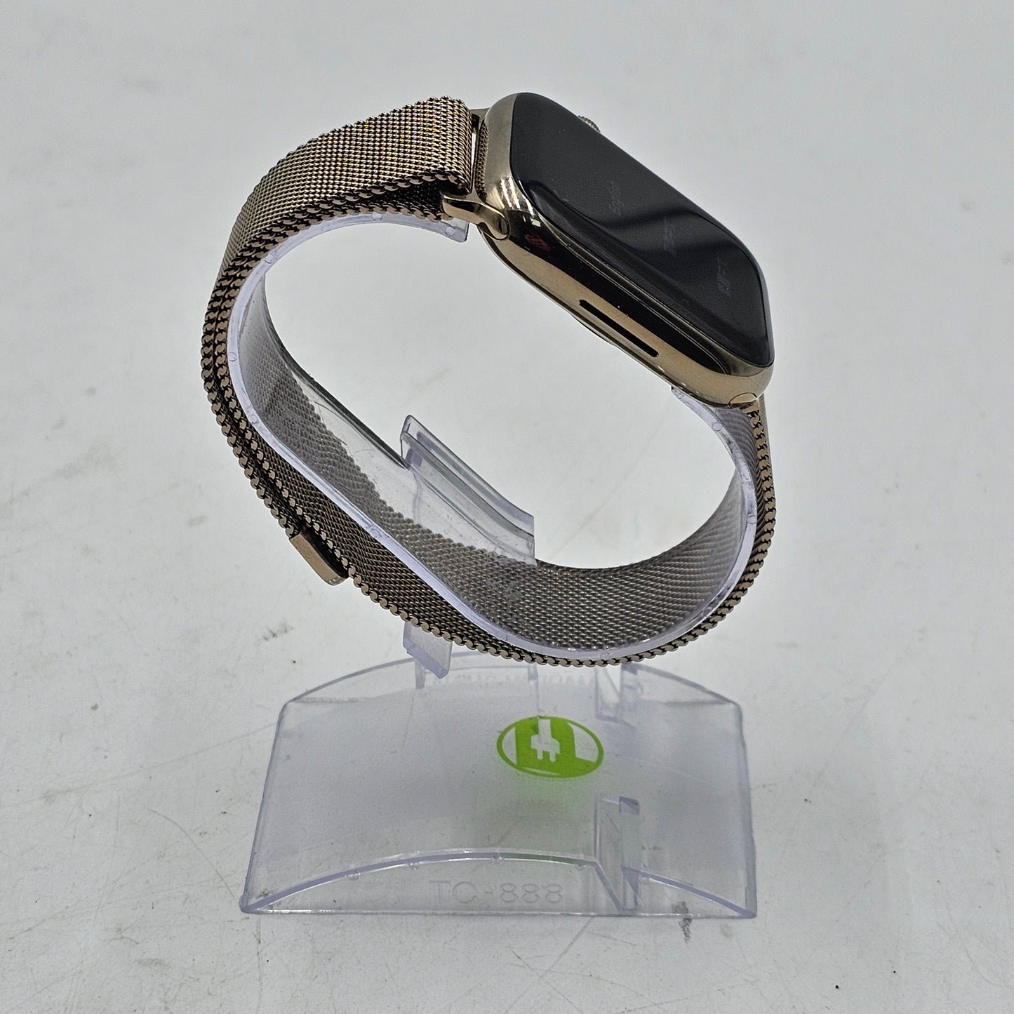 Unlocked Apple Watch Series 7 45MM Gold Stainless Steel Gold MKHG3LLA