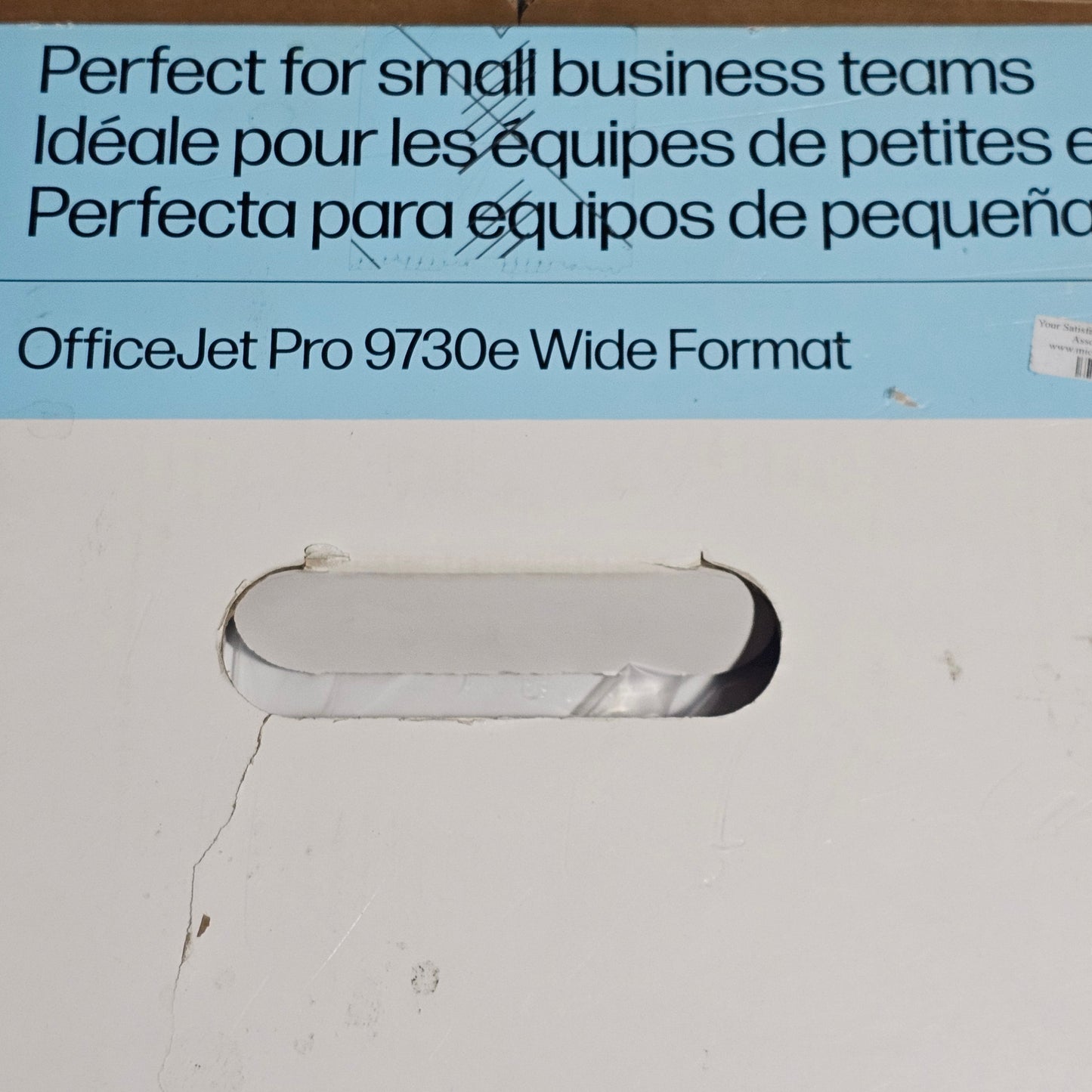 New HP OfficeJet Pro Wireless Wide Format All-In-One Inkjet Printer 9730E