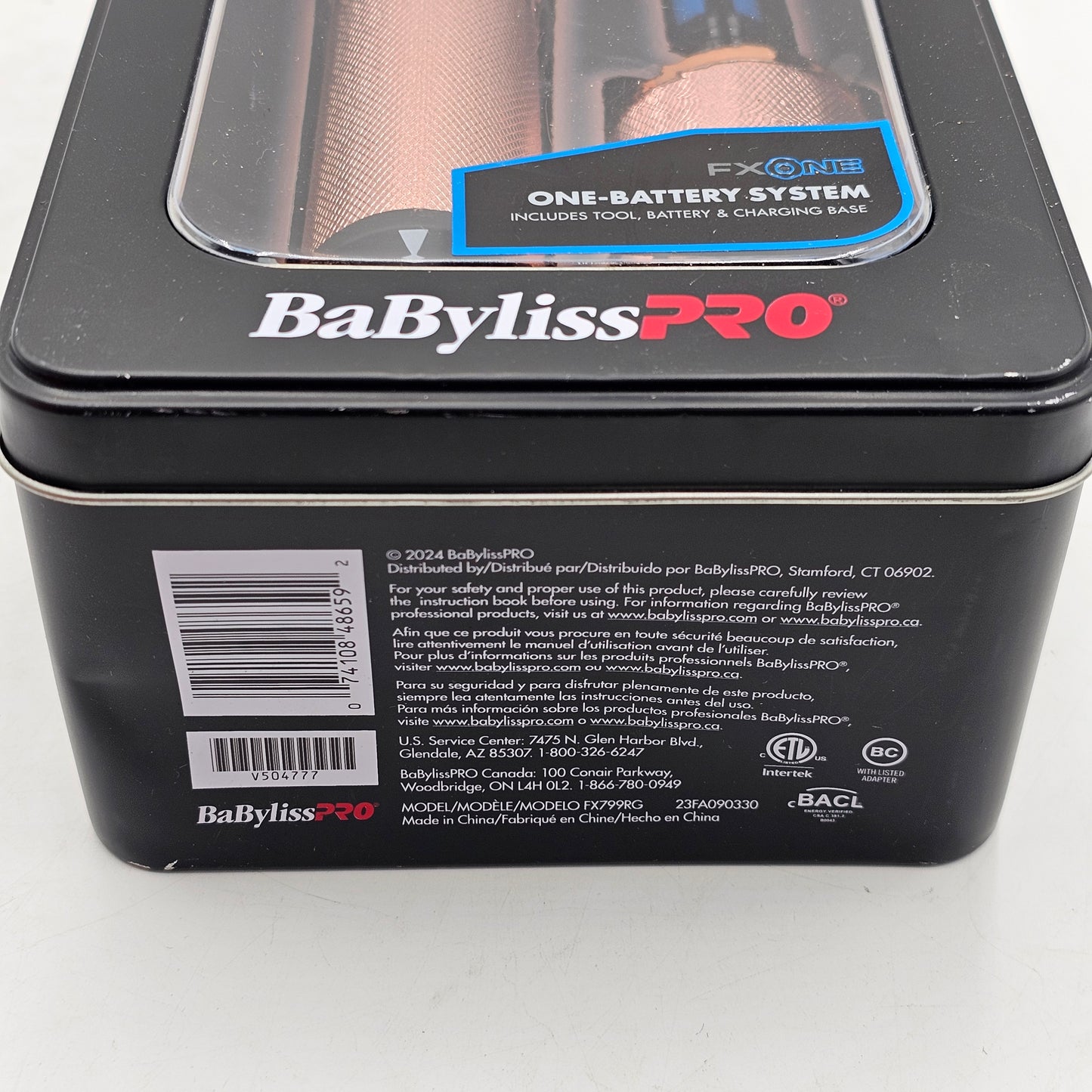 New BaBylissPRO RoseFX FXONE Trimmer FX799RG