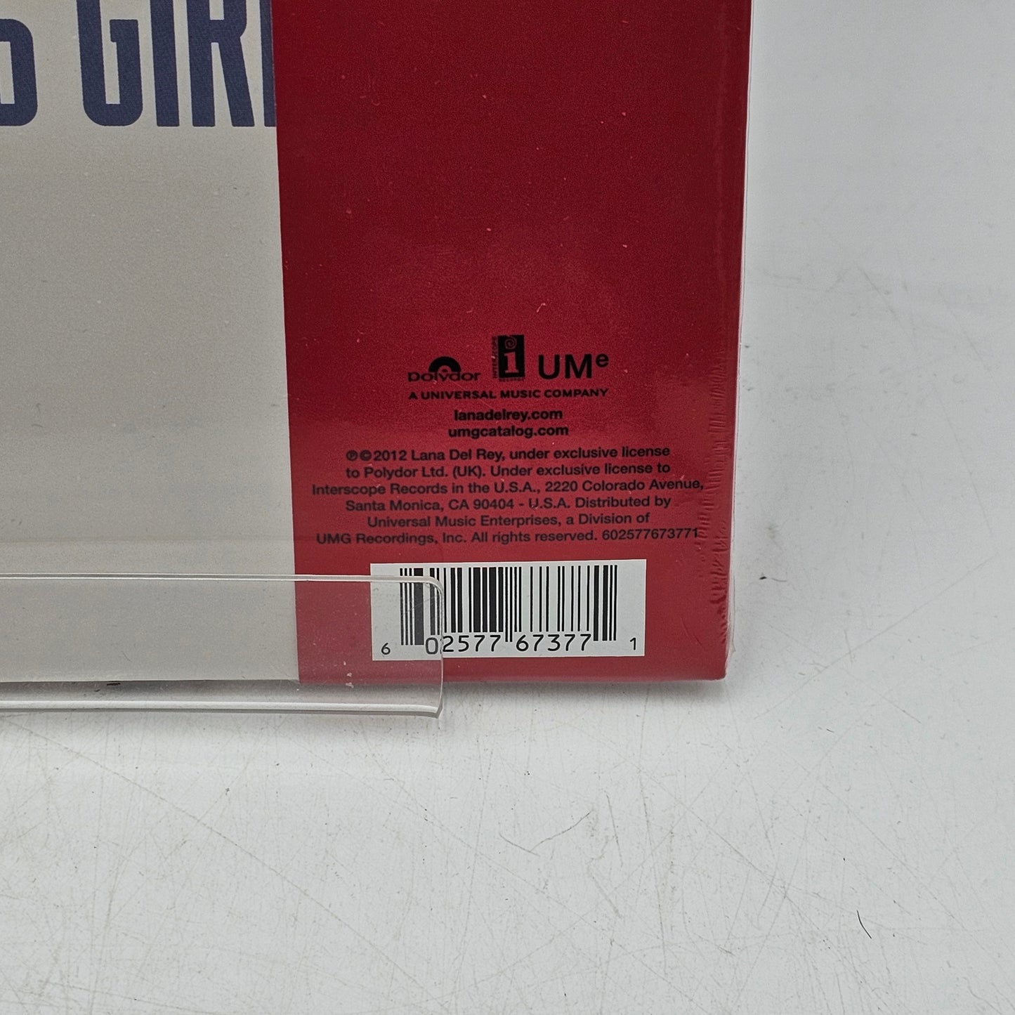 New LANA DEL RAY LIMITED EDITION 1LP OPAQUE RED Exclusive