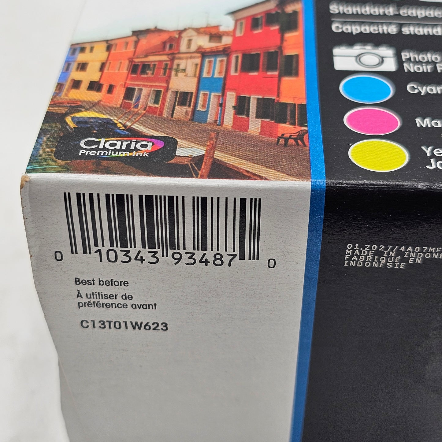 New Epson 302 Standard Capacity Ink Cyan Magenta Yellow