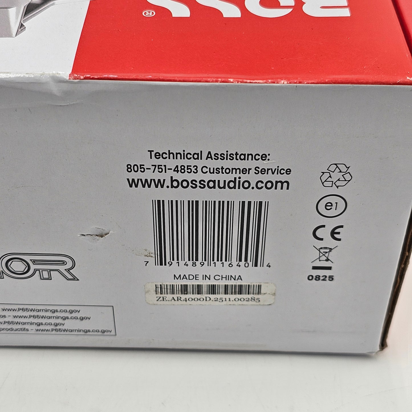New Bose AR4000D 4000W 8 Ohm 1 Channel Monoblock Power Amplifier AMPG1US1BLK