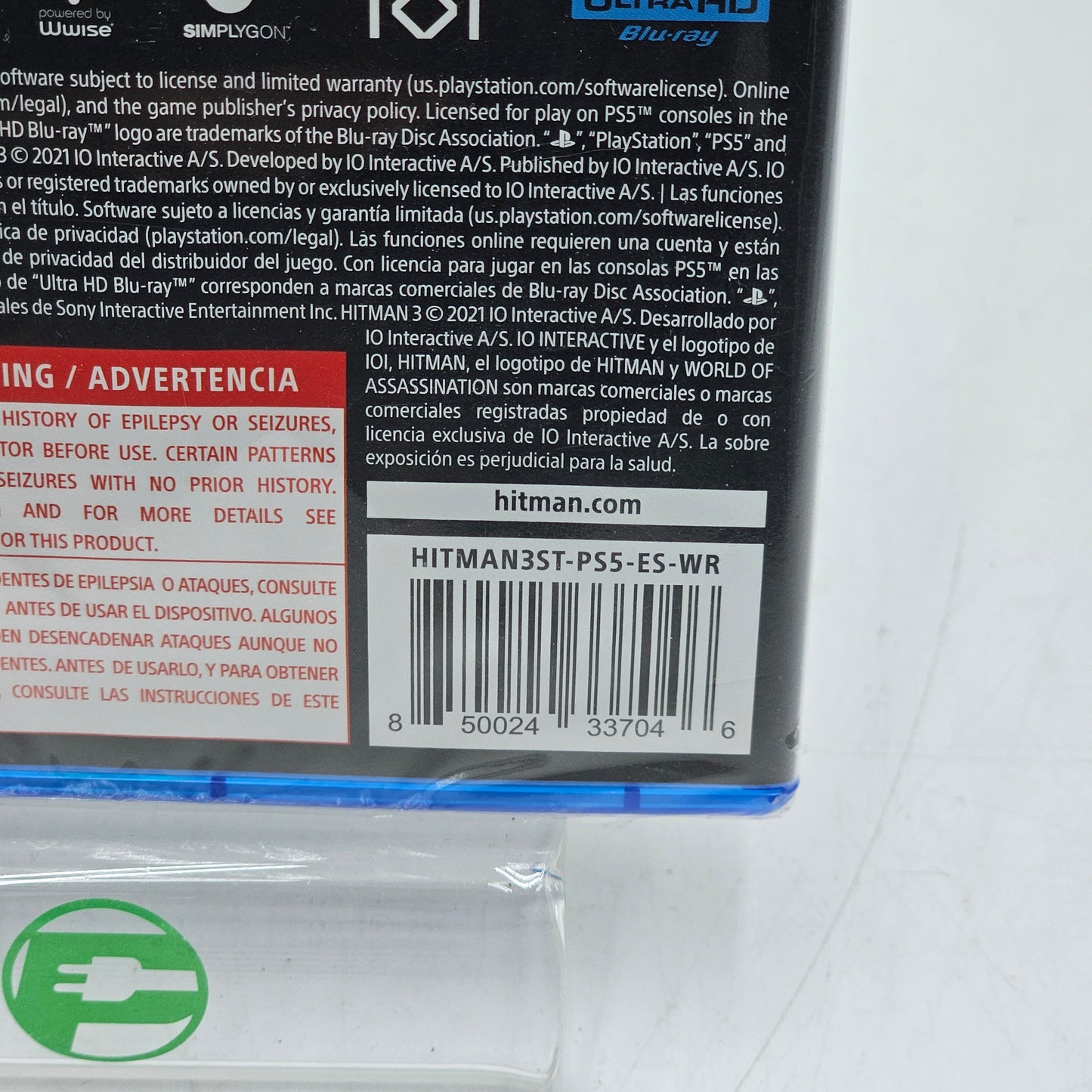New Hitman 3 (Sony PlayStation 5 PS5, 2021)