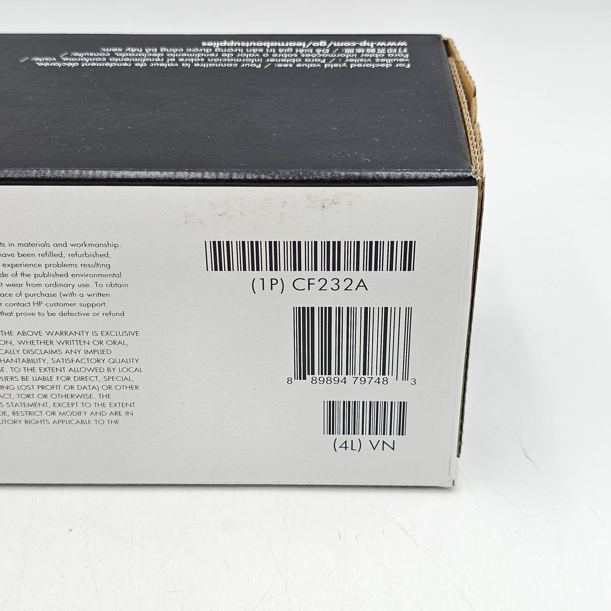 New HP 32A CF232A Black Toner Cartridge