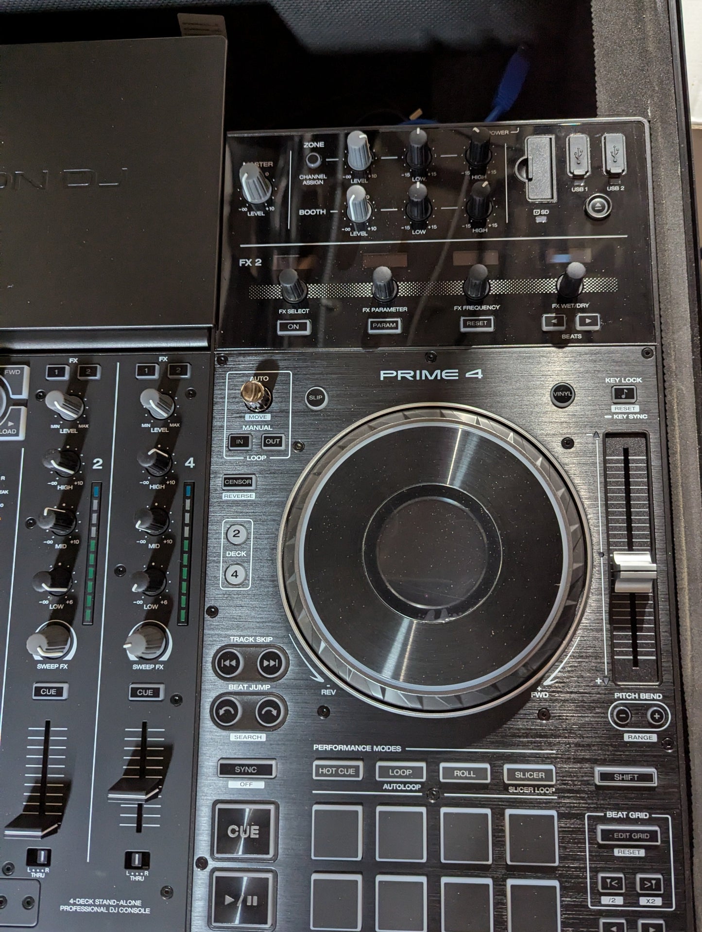Denon DJ PRIME 4+ 4-Deck Controller 1TB SSD