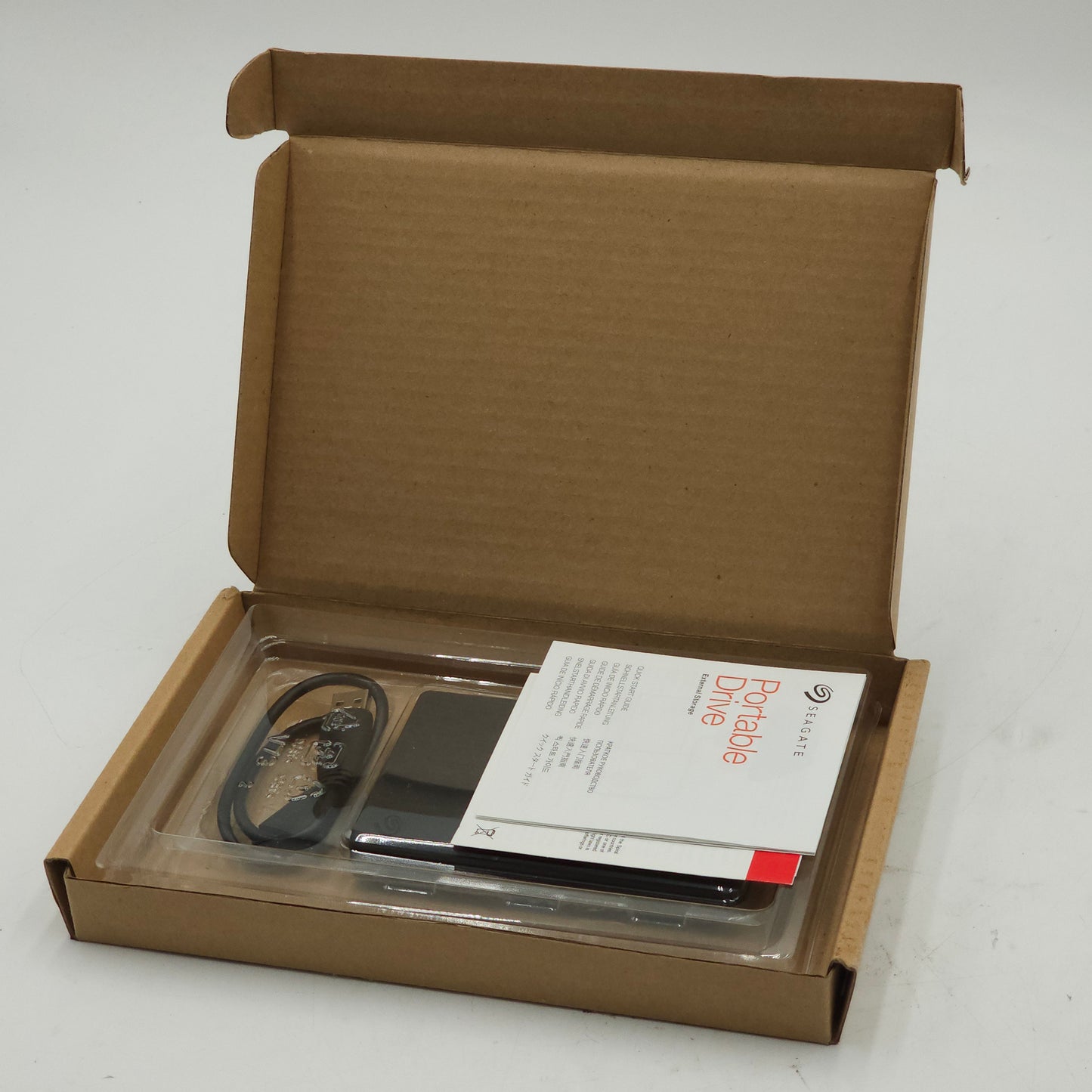 New SEAGATE PORTABLE DRIVE 2TB External Storage
