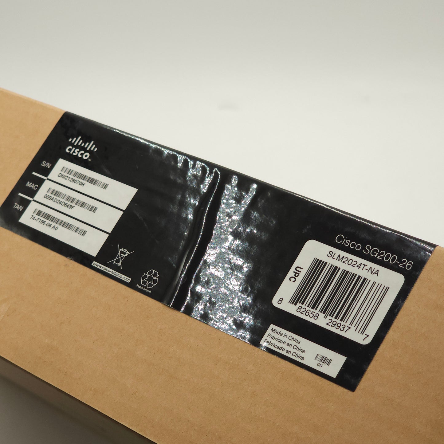 New Cisco Gigabit Smart Switch SG200-26