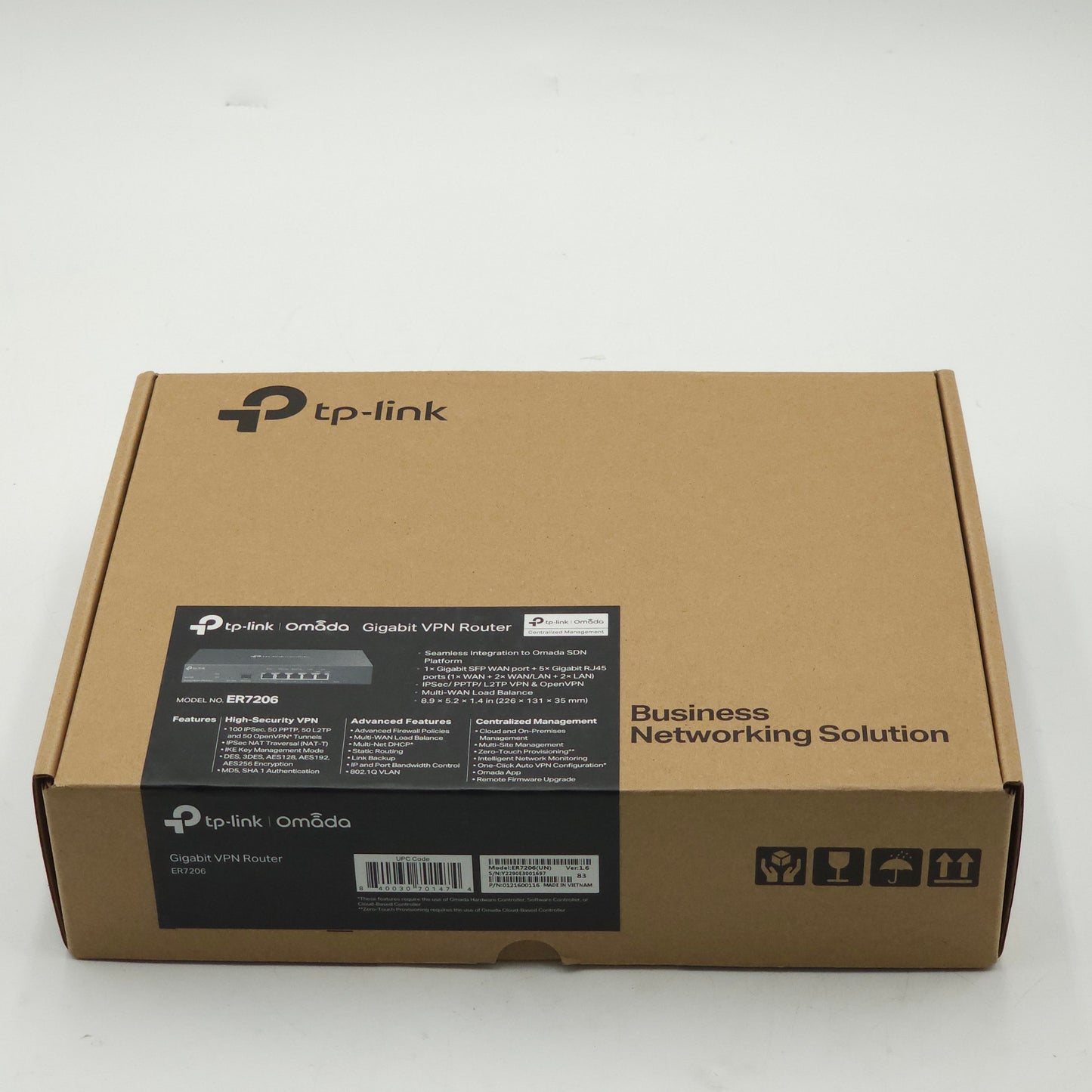 New TP-Link OMADA Gigabit VPN Router ER7206