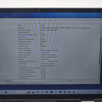 Dell Inspiron 14 7420 i7-1255U 16GB 512GB Silver
