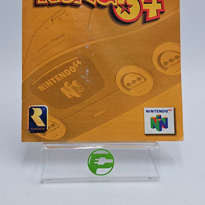 Nintendo Donkey Kong Original Manual For N64