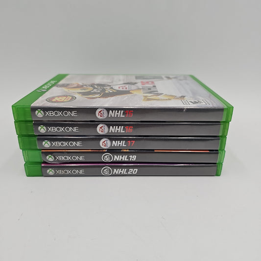 Microsoft NHL 5 Game Lot Xbox One Video Game