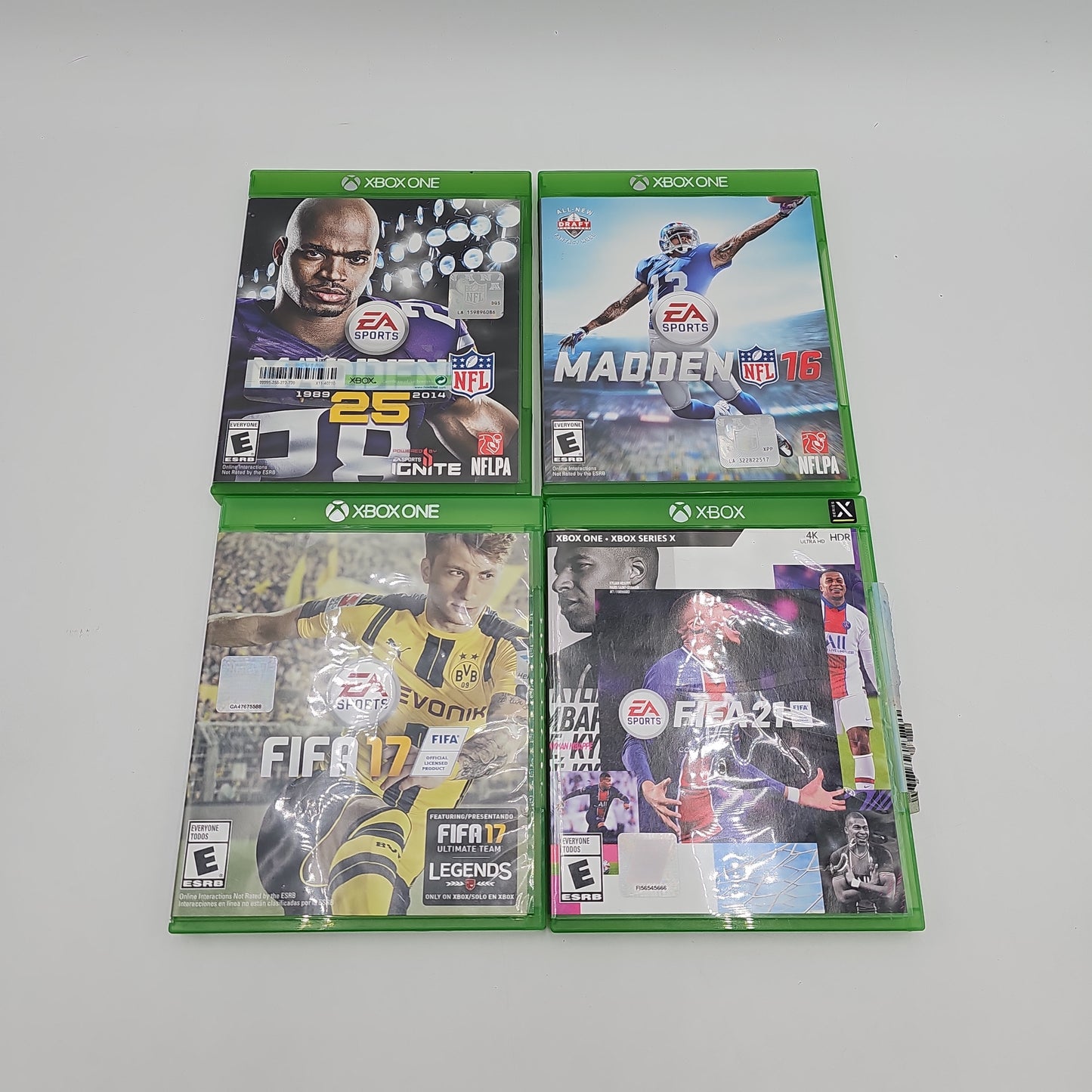 Microsoft Sports 4 Game Lot Xbox One Video Game