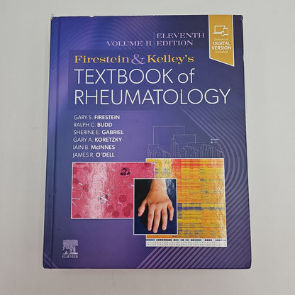 New FireStein & Kelley's Textbook of Rheumatology Volume 2 Eleventh Edition