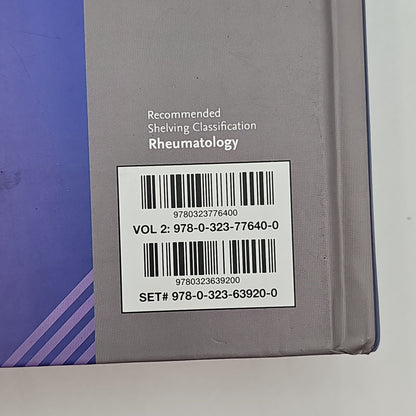 New FireStein & Kelley's Textbook of Rheumatology Volume 2 Eleventh Edition