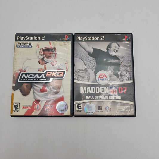 Sony Sports Lot of 2 Playstation 2 Video Games