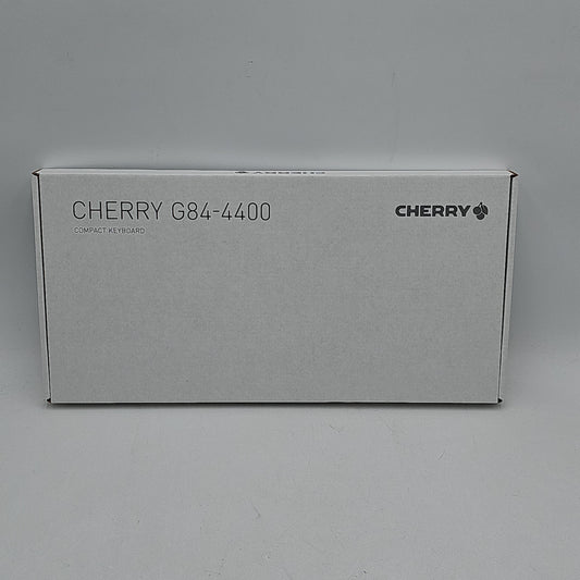 Brand New Cherry Compact-Keyboard G84-4400 Keyboard PS/2 Black G84-4400LPBDE-2