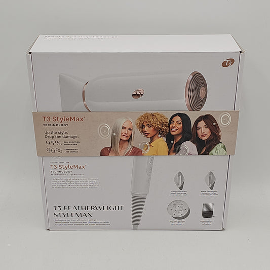 New T3 Micro Featherweight Style Max Professional Ionic Hair Dryer 77832