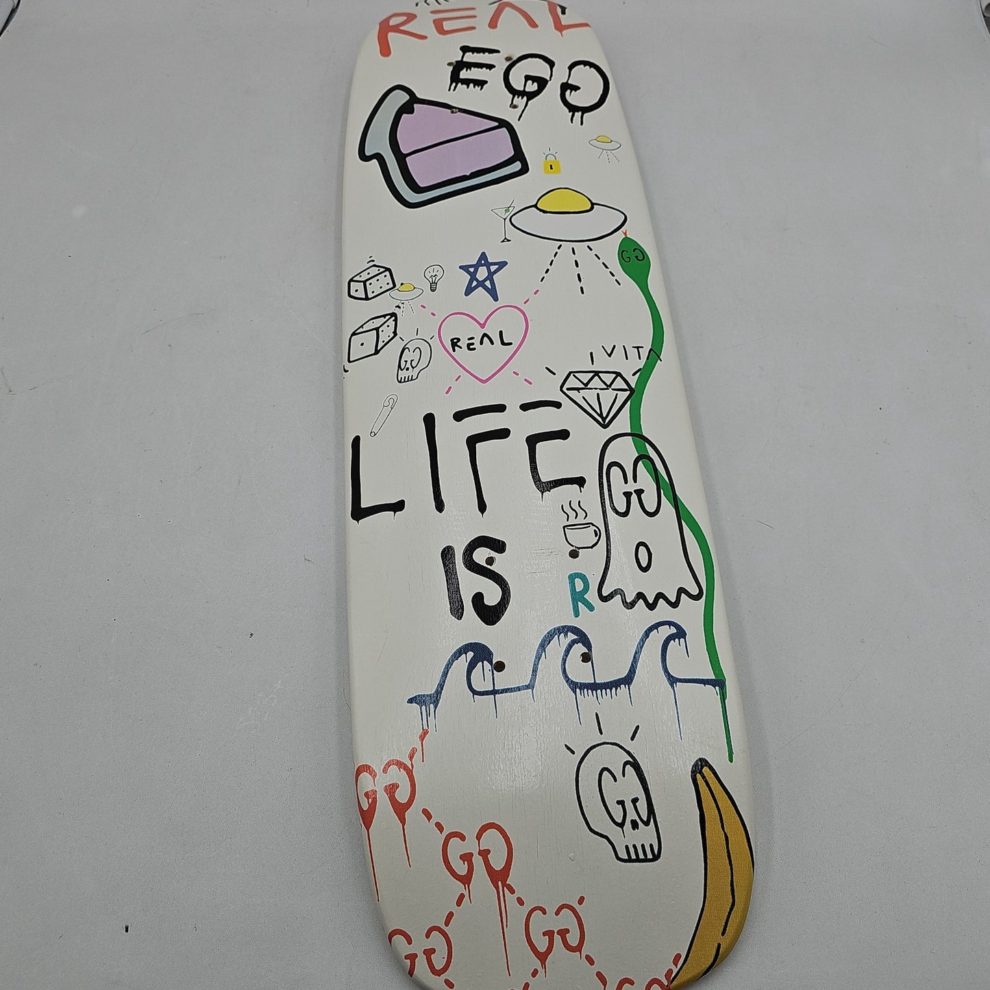 Gucci Ghost Skateboard Deck Trevor Andrew / The Real Buy