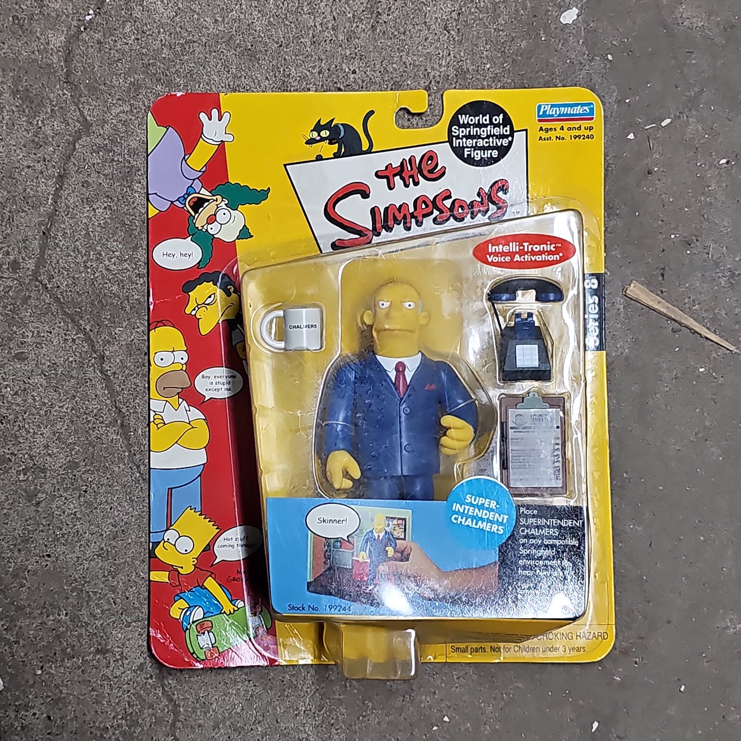 New Playmates The Simpsons Superintendent Chalmers 199240