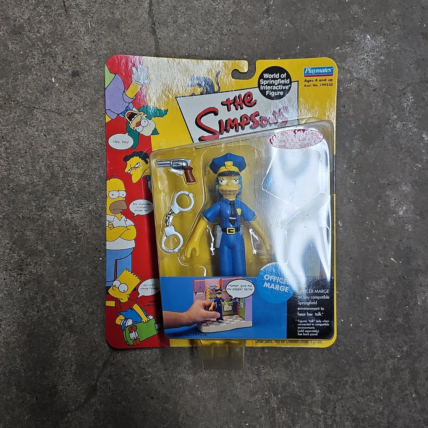 New Playmates The Simpsons Officer Marge 199230