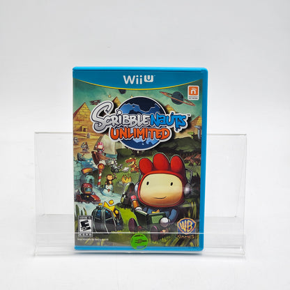 Nintendo Wii U Scribblenauts Unlimited Video Game with Case