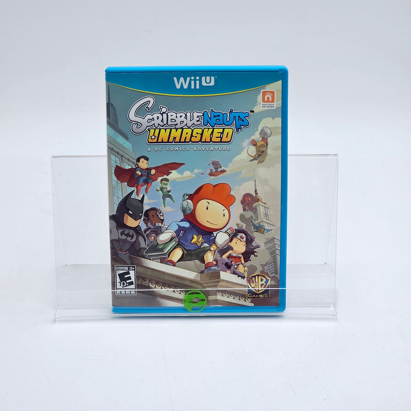 Nintendo Wii Scribblenauts Unmasked DC Comics Adventure Video Game with Case