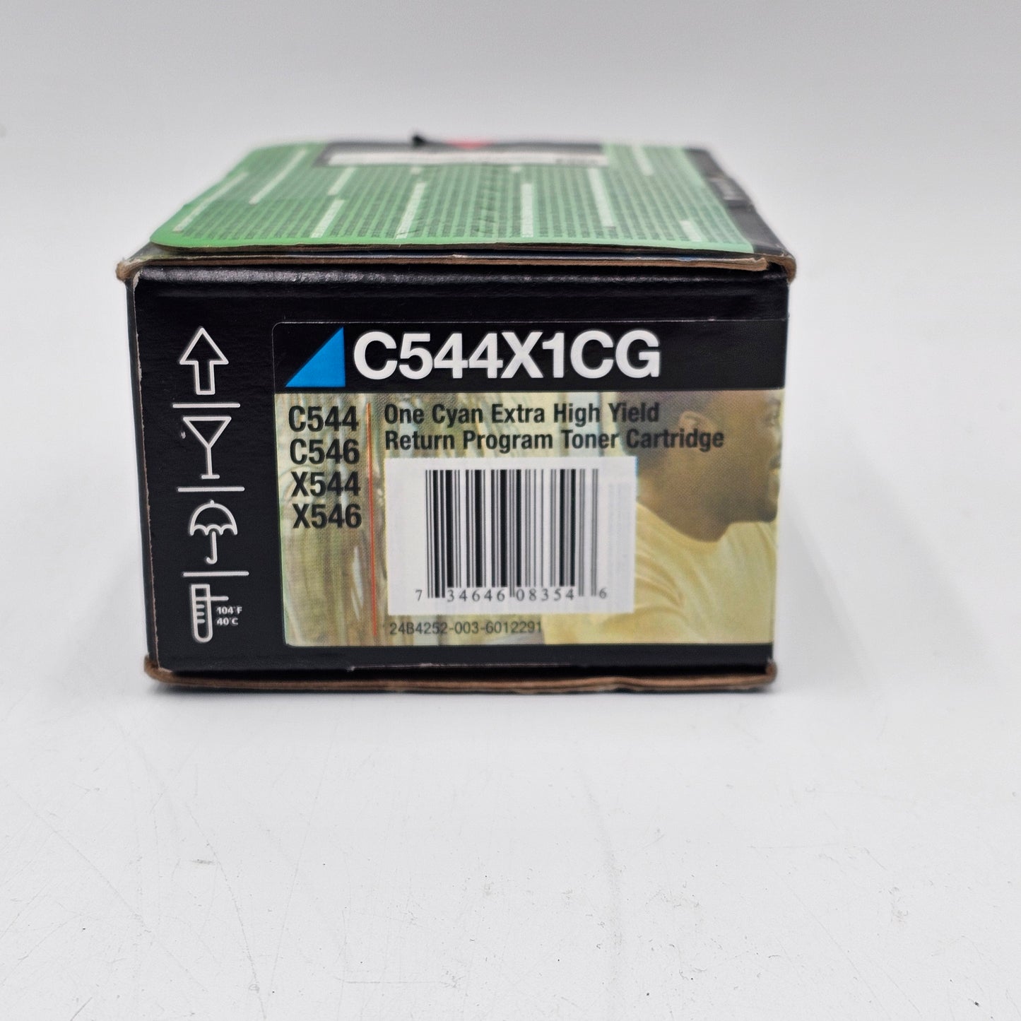 New Lexmark C544X1CG Cyan Ink Cartridge