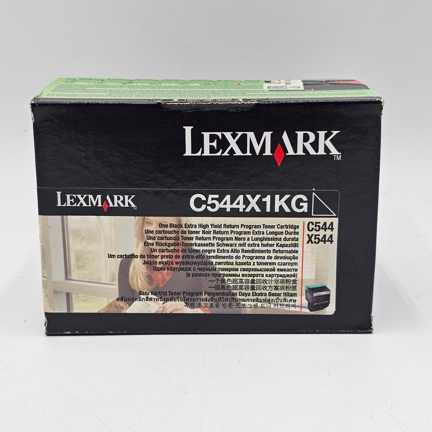 New Lexmark C544X1KG Black Extra High Yield Return Program Toner Cartridge