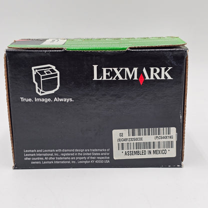 New Lexmark C544X1KG Black Extra High Yield Return Program Toner Cartridge