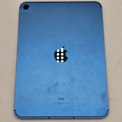 Unlocked Cellular Apple iPad 10th Gen 64GB Blue MPQ13LL/A