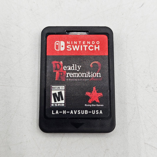 Nintendo Deadly Premonition 2 :A Blessing in Disguise Switch Cartridge