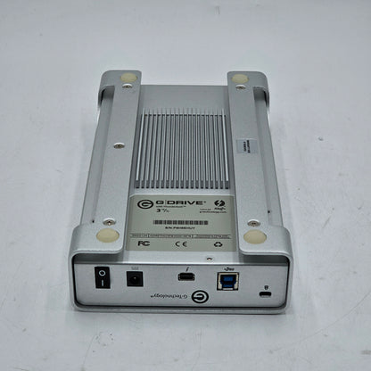 G Drive Thunderbolt External Hard Drive USB 3000GB Silver