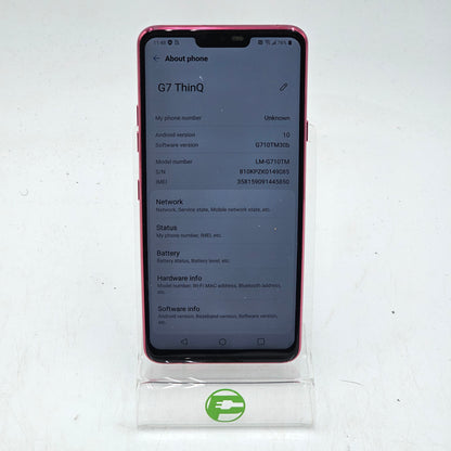 T-Mobile LG G7 ThinQ LM-G710TM Red