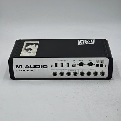 M-Audio M-Track Quad 4 Channel USB Audio/MIDI Interface