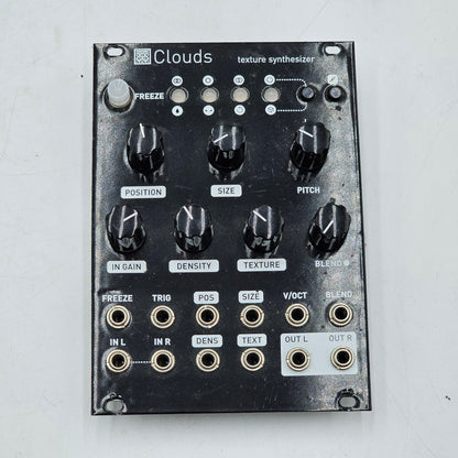 Clouds Texture Synthesizer Eurorack Module by Sound Study Modular Granular Audio Processor 18HP
