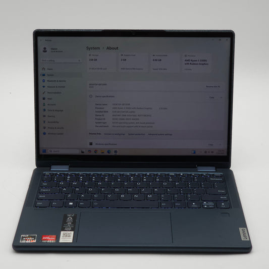 Lenovo Yoga 6 13-inch Laptop Ryzen 5 5500U 8GB RAM 256GB SSD 2-in-1