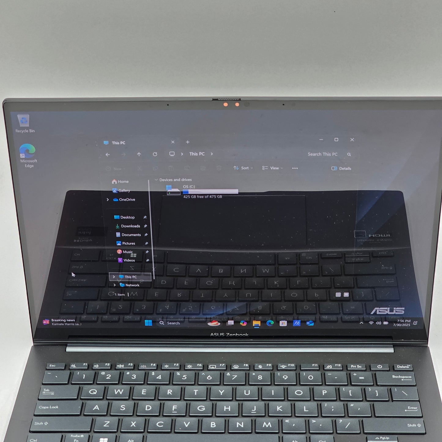 ASUS Zenbook Q415M 14-inch Core Ultra 5 125U 8GB RAM 512GB SSD Natural Silver
