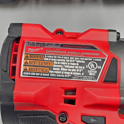 Milwaukee M18 FUEL 2-Tool Combo Kit 3697-22 with Hammer Drill and Impact Driver