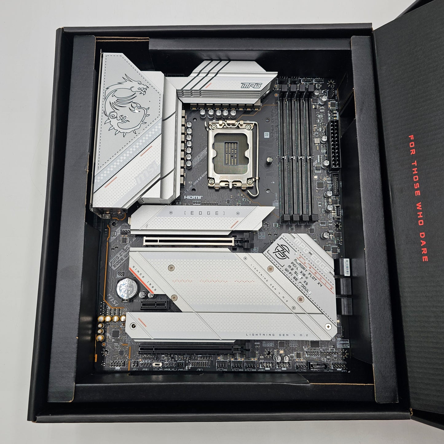 MSI Z790 Edge WiFi Intel LGA 1700 ATX DDR4 Motherboard Gaming Performance