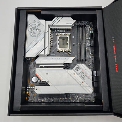 MSI Z790 Edge WiFi Intel LGA 1700 ATX DDR4 Motherboard Gaming Performance