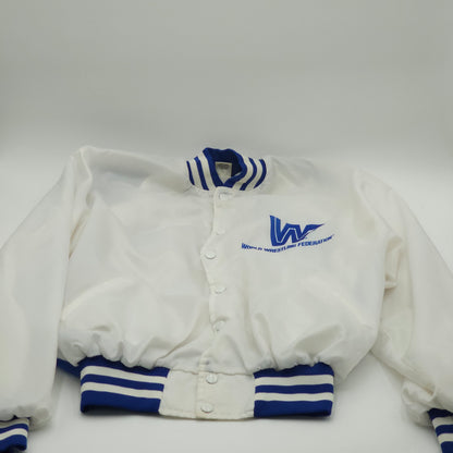 New Xpres Wear 1989 WWF Warrior Jacket LG Snap