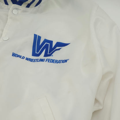 New Xpres Wear 1989 WWF Warrior Jacket LG Snap