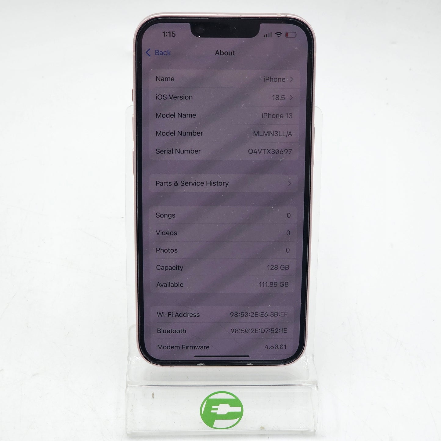 T-Mobile Apple iPhone 13 128GB Pink